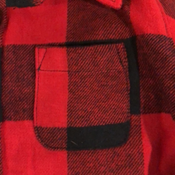 Old Navy classic red Plaid Baby Shirt - Picture 4 of 6